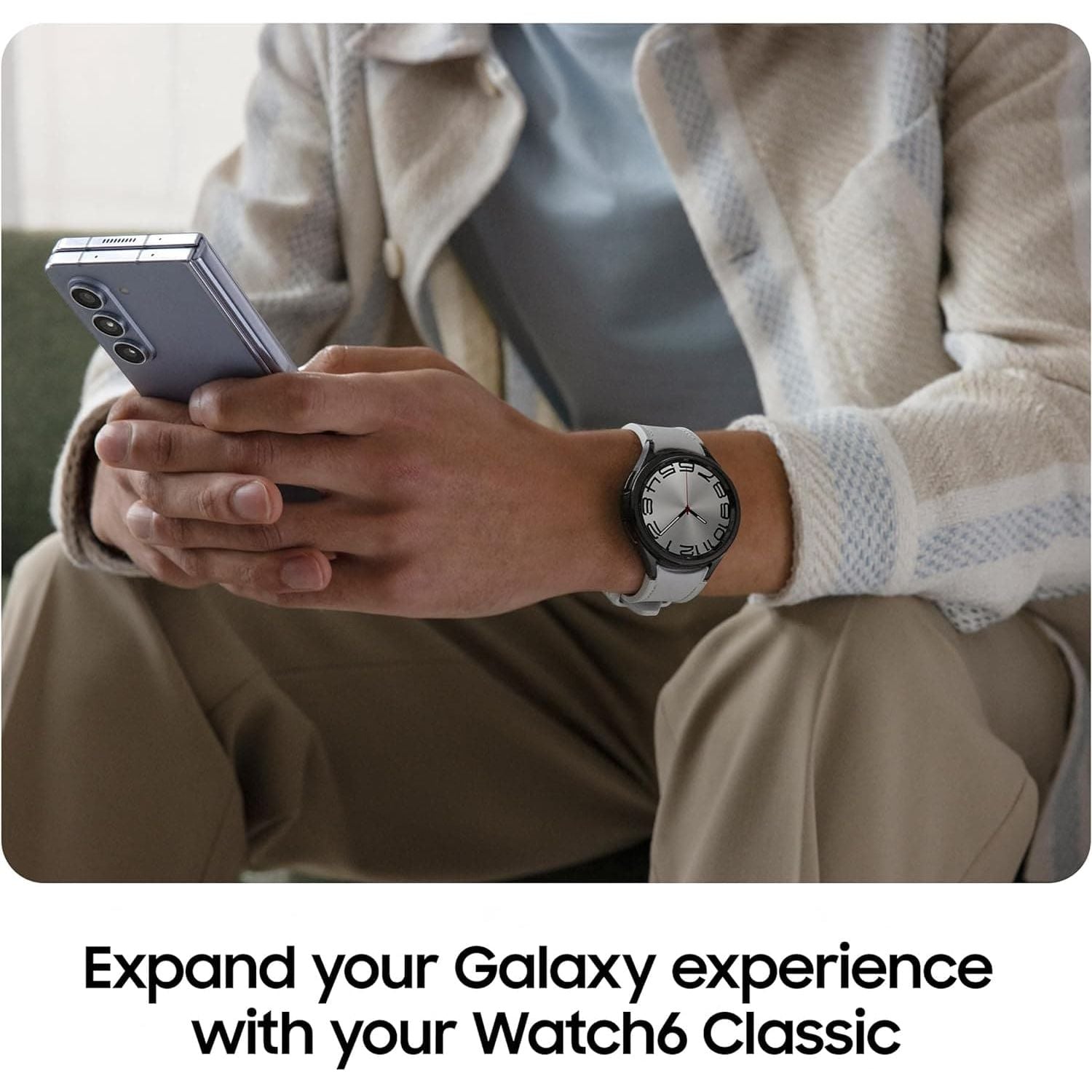 Buy Samsung,Samsung Galaxy Watch6 Classic 43mm - Bluetooth Smartwatch with Fitness Tracker, Silver - Gadcet UK | UK | London | Scotland | Wales| Near Me | Cheap | Pay In 3 | Watches